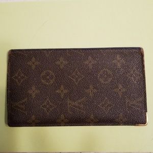 Vintage Louis Vuitton checkbook
